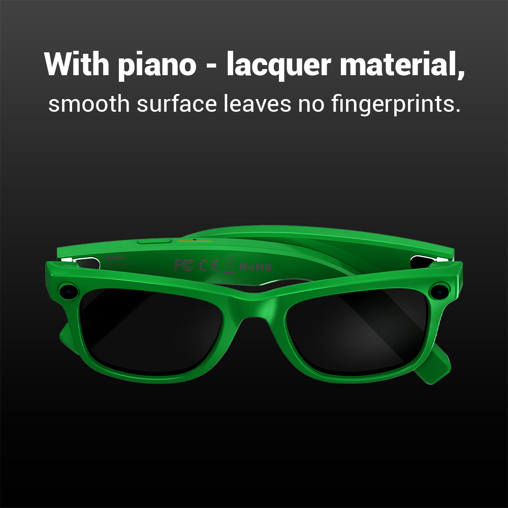 AI Smart Bluetooth Glasses Sunglasses Photo Video Recording Waterproof Call