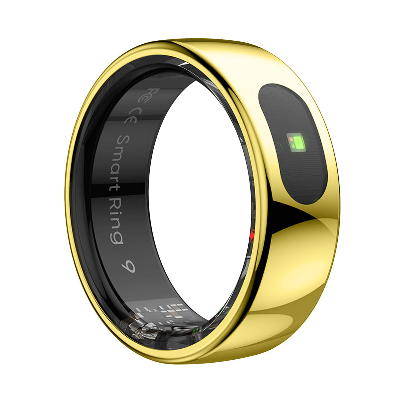 Ring for Men Women with Touch Wireless Charging 5 ATM Waterproof Health Manager