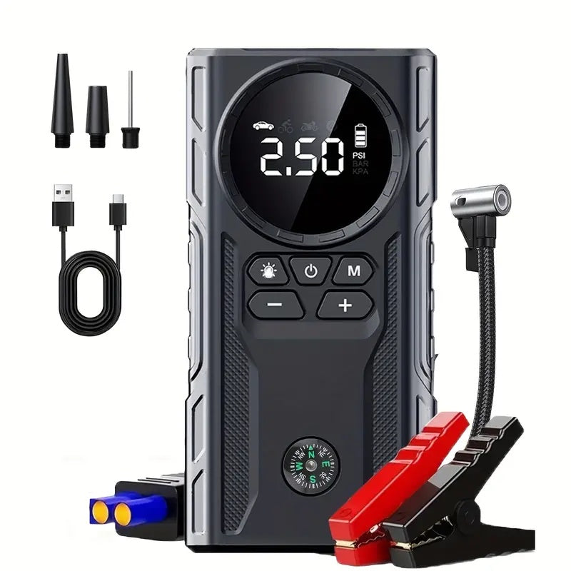 39800mAh Car Jump Starter Portable Power Bank Car Battery Booster 12V Car Starting Device for Petrol 6.0L Diesel 4.0L