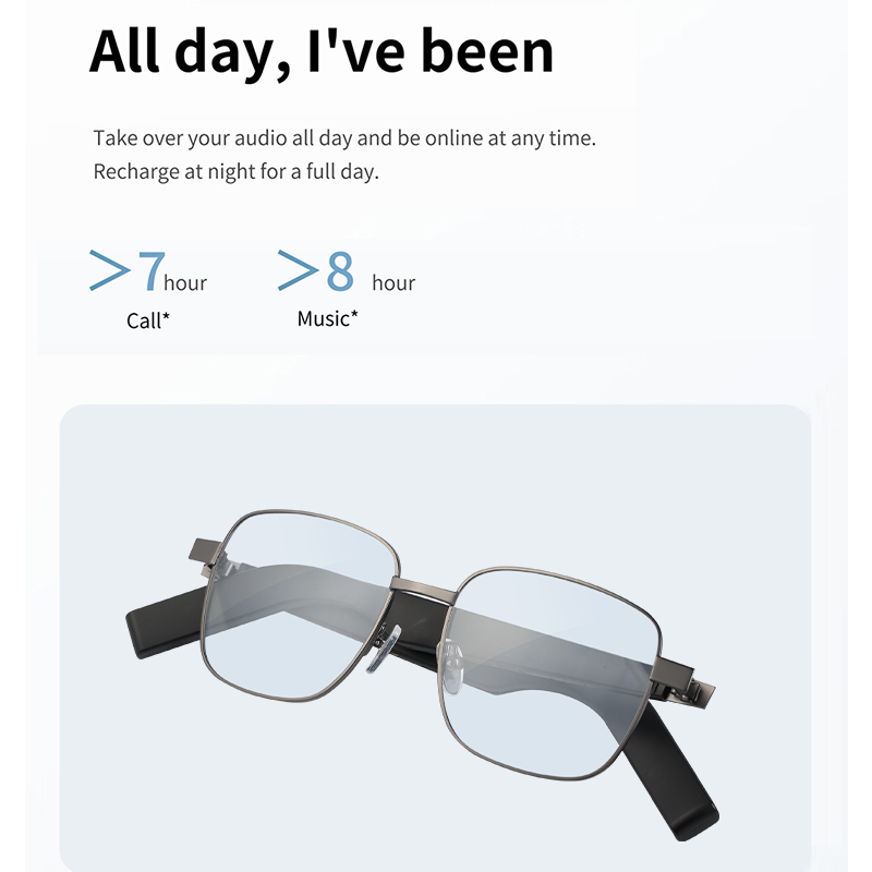 SG1 Smart Glasses Camera Glasses Sunglasses Voice Assistant UV protect AI Glasses