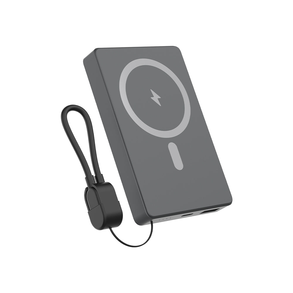 MQ110 10000mAh Magnetic Power Bank Wireless Fast Charger For Magsafe Portable Auxiliary Battery Pack