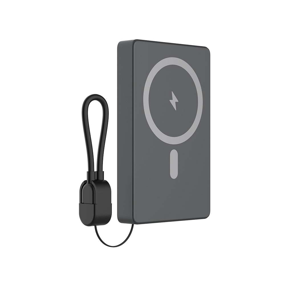 MQ110 10000mAh Magnetic Power Bank Wireless Fast Charger For Magsafe Portable Auxiliary Battery Pack