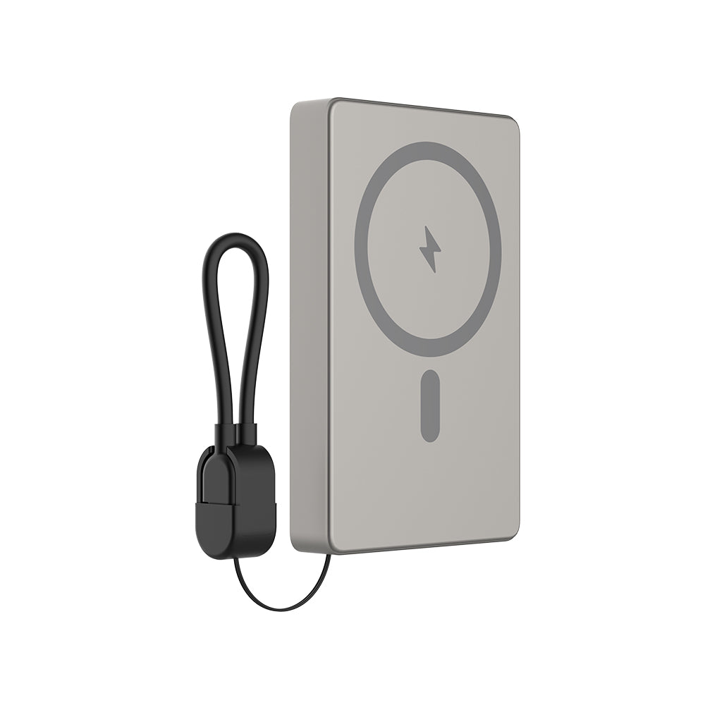 MQ110 10000mAh Magnetic Power Bank Wireless Fast Charger For Magsafe Portable Auxiliary Battery Pack