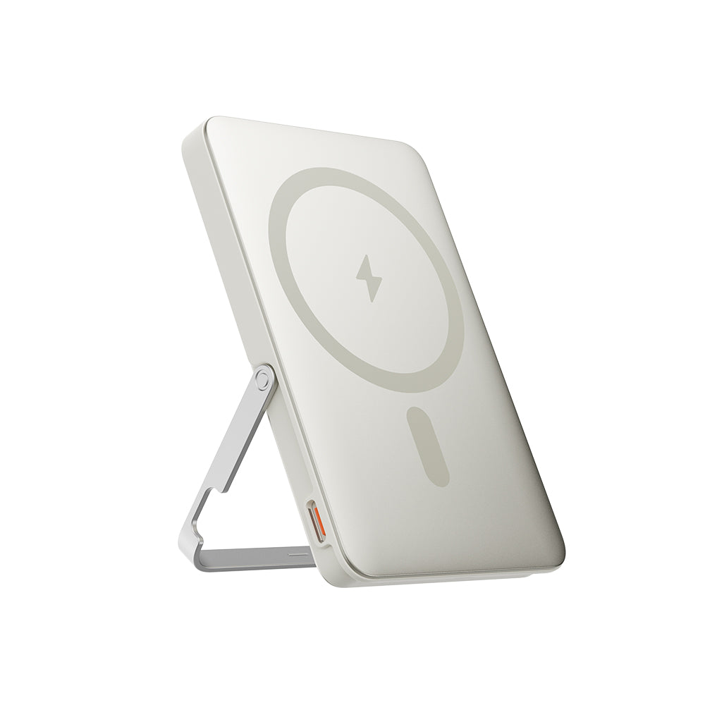 5000mAh Strong Magnetic Thin Power Bank Ultra For MagSafe Wireless PD20W+15W Fast Charging