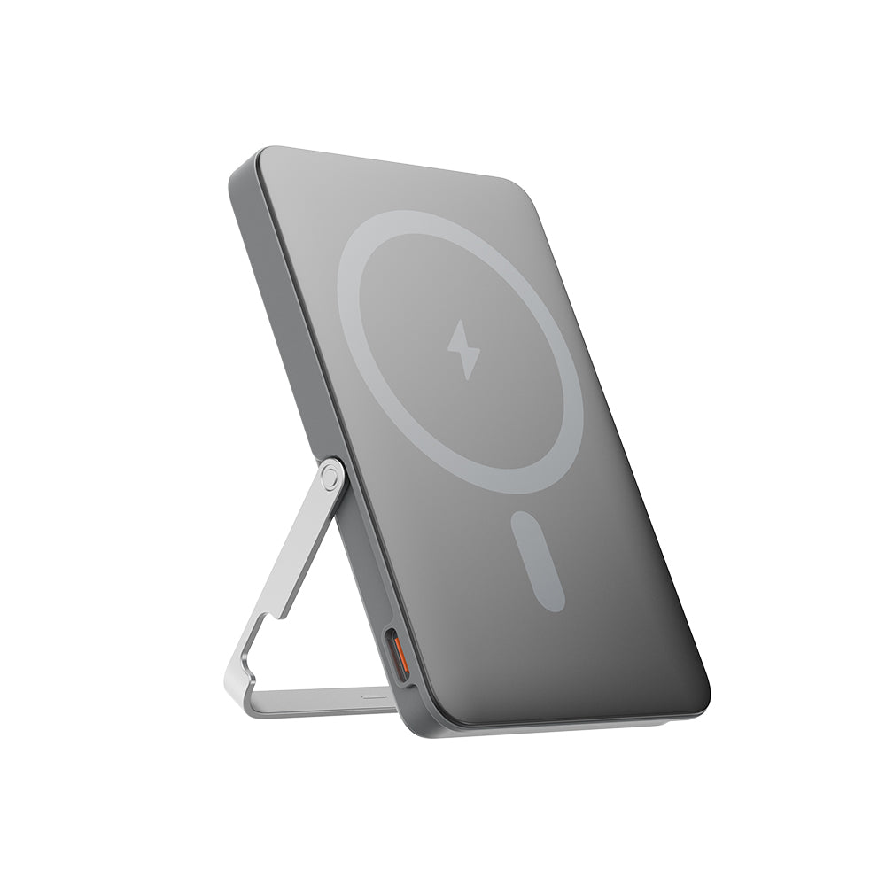 5000mAh Strong Magnetic Thin Power Bank Ultra For MagSafe Wireless PD20W+15W Fast Charging