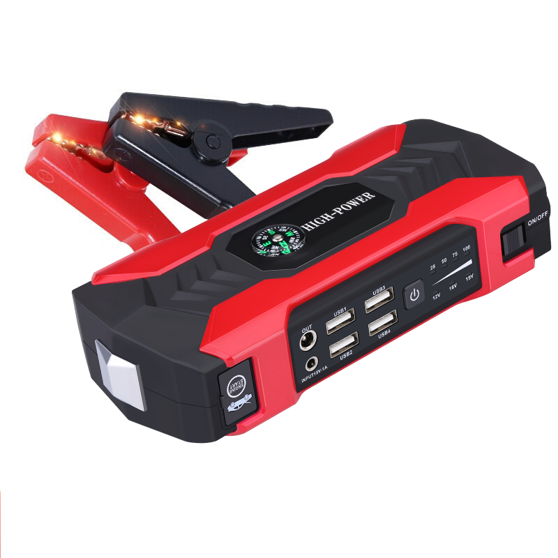 Auto Jump Starter 10000mAh Portable Power Bank Car Jump Starter Battery Starter For Car Emergency Booster Starte Device